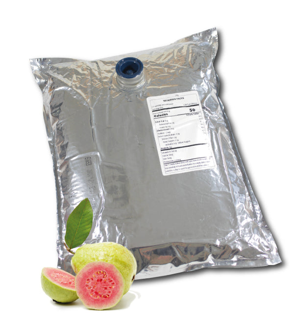 40 Lb Pink Guava Aseptic Fruit Puree Bag