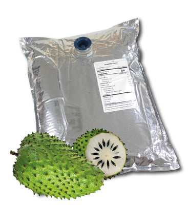 44 Lb Soursop Aseptic Fruit Puree Bag