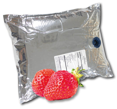 11 Lb Strawberry Aseptic Fruit Puree Bag